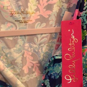 Lilly Pulitzer Johanna Coverup Corsica blue